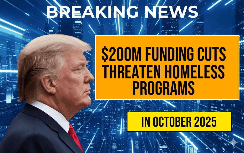 Potential $200 Million Funding Cuts Threaten Homeless Programs in 2026
